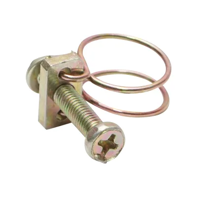 Fascetta stringicavo 13-16mm con vite M5x30mm per tubo flessibile Breckner Germany - immagine 2