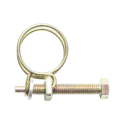 Fascetta stringicavo 15-18mm con vite M5x30mm per tubo flessibile Breckner Germany - immagine 3