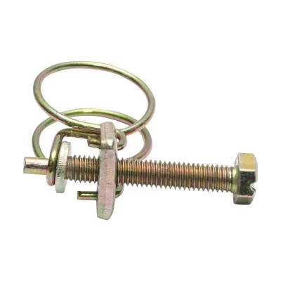 Fascetta stringicavo 15-18mm con vite M5x30mm per tubo flessibile Breckner Germany - immagine 2