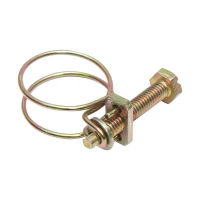 Fascetta stringicavo 22-26mm con vite M5x30mm per tubo flessibile Breckner Germany - immagine 2