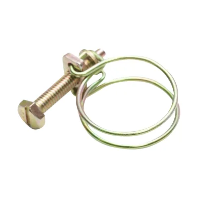 Fascetta stringicavo 26-30mm con vite M6x40mm per tubo flessibile Breckner Germany