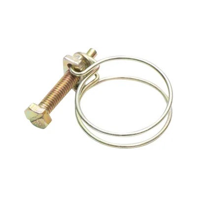 Fascetta stringicavo 28-32mm con vite M8x40mm per tubo flessibile Breckner Germany