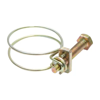 Fascetta stringicavo 28-32mm con vite M8x40mm per tubo flessibile Breckner Germany - immagine 2