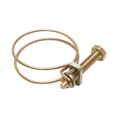 Fascetta stringicavo 34-38mm con vite M6x40mm per tubo flessibile Breckner Germany - immagine 2