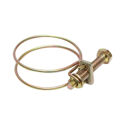 Fascetta stringicavo 35-40mm con vite M6x40mm per tubo flessibile Breckner Germany - immagine 2