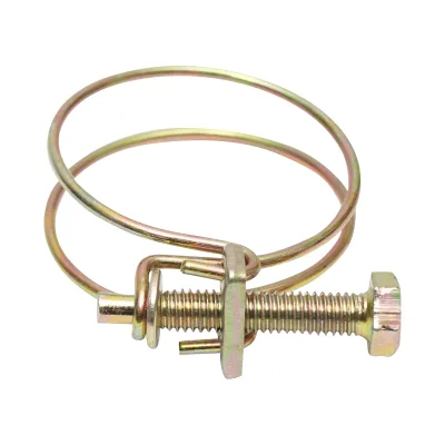 Fascetta stringicavo 35-40mm con vite M6x40mm per tubo flessibile Breckner Germany - immagine 4