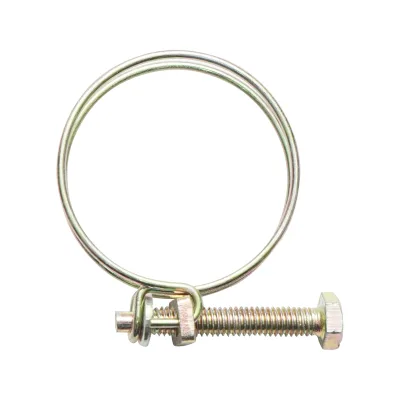 Fascetta stringicavo 37-42mm con vite M6x40mm per tubo flessibile Breckner Germany - immagine 3
