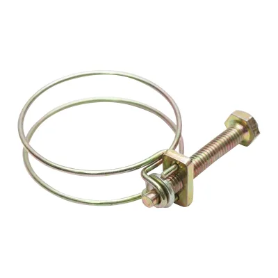 Fascetta stringicavo 37-42mm con vite M6x40mm per tubo flessibile Breckner Germany - immagine 2