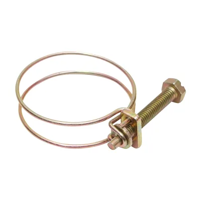 Fascetta stringicavo 40-45mm con vite M6x40mm per tubo flessibile Breckner Germany - immagine 2