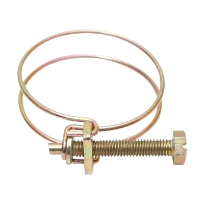 Fascetta stringicavo 40-45mm con vite M6x40mm per tubo flessibile Breckner Germany - immagine 4