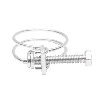 Fascetta stringicavo 43-48mm con vite M6x50mm per tubo flessibile AutoSpeed