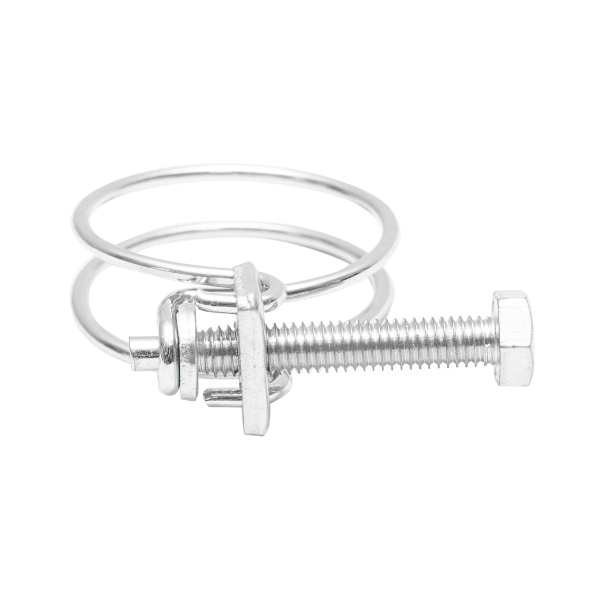 Fascetta stringicavo 43-48mm con vite M6x50mm per tubo flessibile AutoSpeed