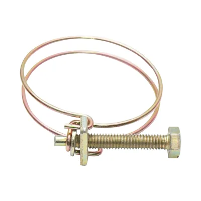 Fascetta stringicavo 43-48mm con vite M6x50mm per tubo flessibile Breckner Germany - immagine 4