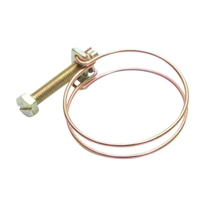 Fascetta stringicavo 43-48mm con vite M6x50mm per tubo flessibile Breckner Germany