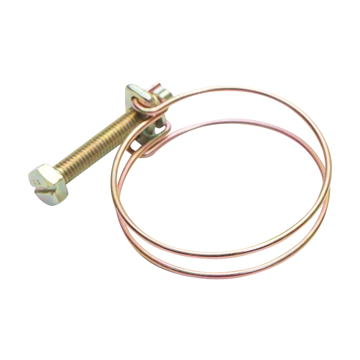 Fascetta stringicavo 43-48mm con vite M6x50mm per tubo flessibile Breckner Germany
