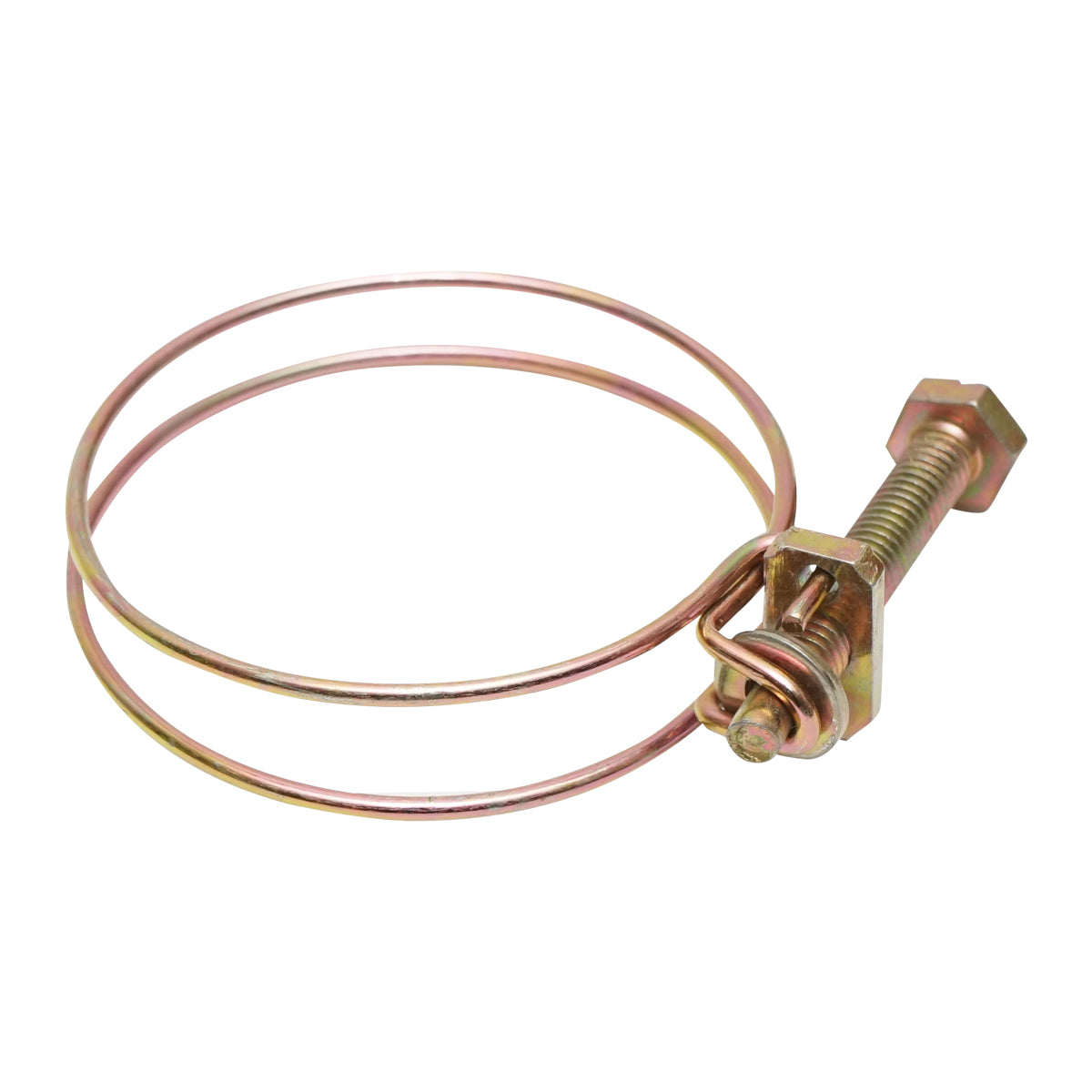 Fascetta stringicavo 45-50mm con vite M6x50mm per tubo flessibile Breckner Germany - immagine 2