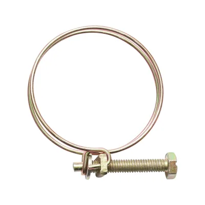 Fascetta stringicavo 47-52mm con vite M6x50mm per tubo flessibile Breckner Germany - immagine 3