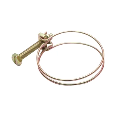 Fascetta stringicavo 47-52mm con vite M6x50mm per tubo flessibile Breckner Germany
