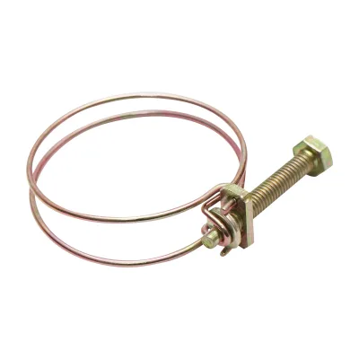 Fascetta stringicavo 47-52mm con vite M6x50mm per tubo flessibile Breckner Germany - immagine 2