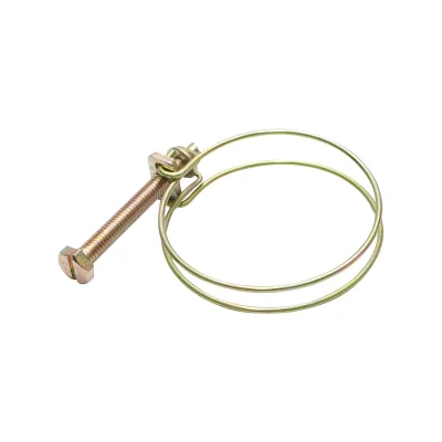 Fascetta stringicavo 50-55mm con vite M6x50mm per tubo flessibile Breckner Germany