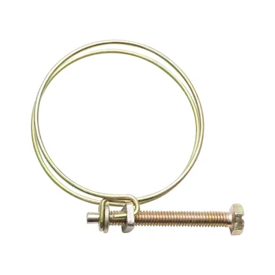 Fascetta stringicavo 50-55mm con vite M6x50mm per tubo flessibile Breckner Germany - immagine 3