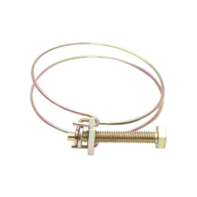 Fascetta stringicavo 53-58mm con vite M6x50mm per tubo flessibile Breckner Germany - immagine 4
