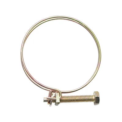 Fascetta stringicavo 53-58mm con vite M6x50mm per tubo flessibile Breckner Germany - immagine 3