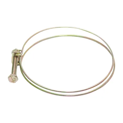 Fascetta stringicavo 98-105mm con vite M8x80mm per tubo flessibile Breckner Germany