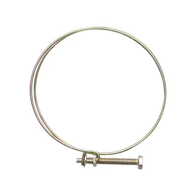 Fascetta stringicavo 98-105mm con vite M8x80mm per tubo flessibile Breckner Germany - immagine 2