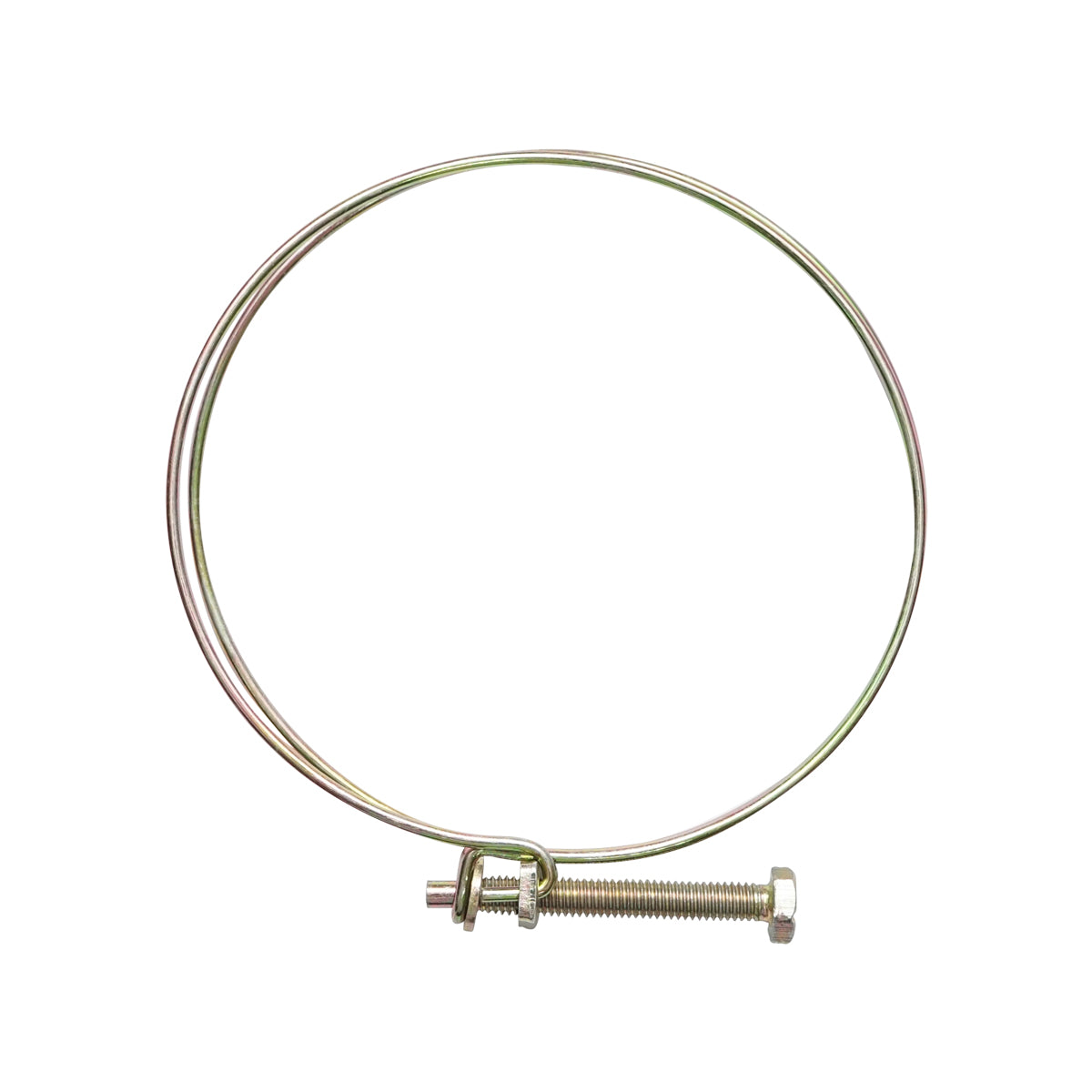Fascetta stringicavo 98-105mm con vite M8x80mm per tubo flessibile Breckner Germany - immagine 2