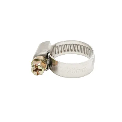 Fascetta stringitubo regolabile in acciaio inox 12-20A - immagine 2