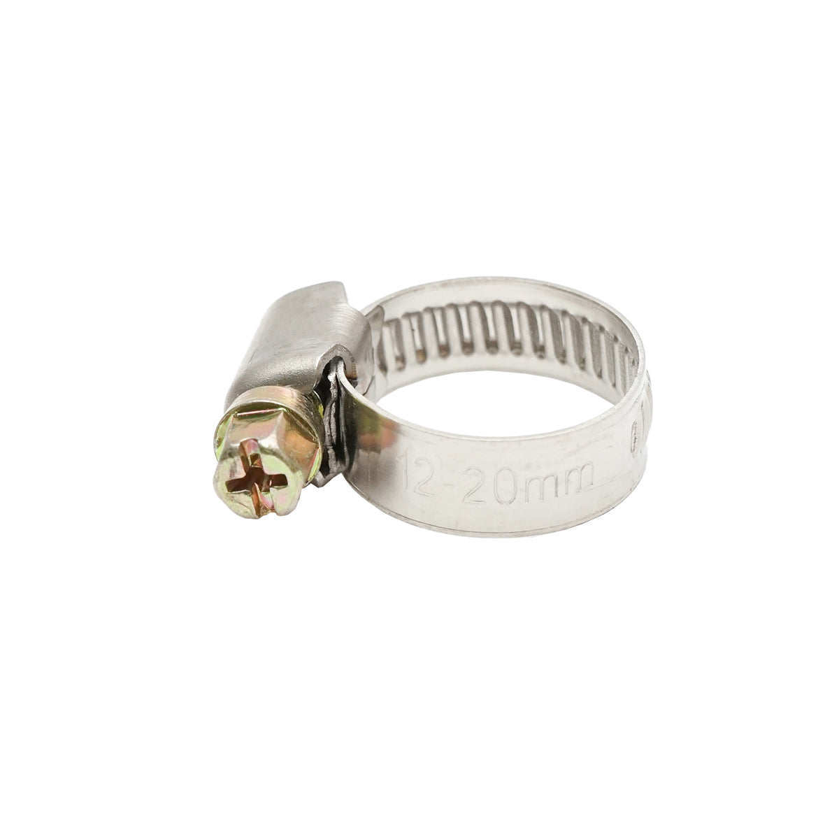 Fascetta stringitubo regolabile in acciaio inox 12-20A - immagine 2