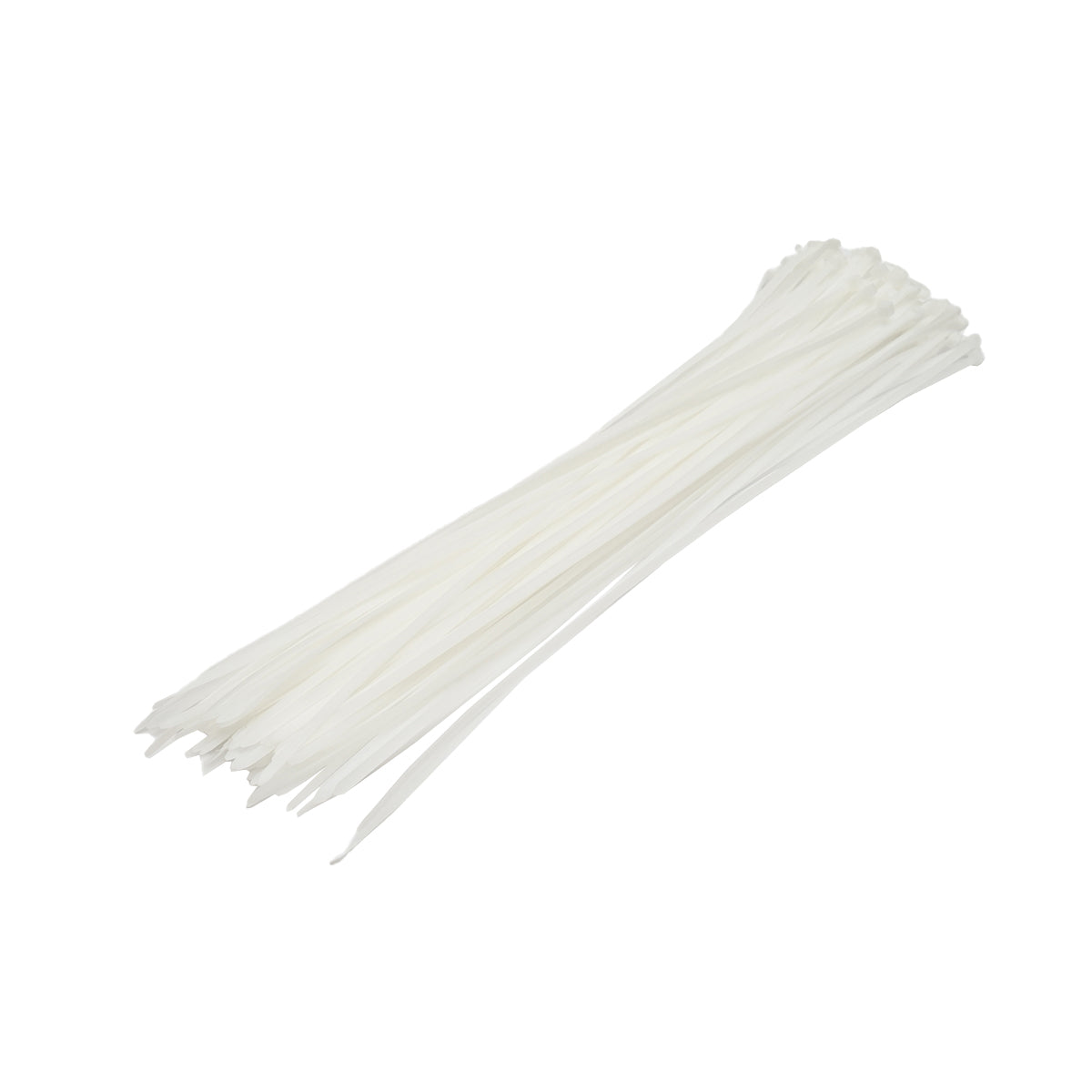 Fascetta, collare in plastica bianco 4,8 × 430 mm, 100 pezzi/set Breckner Germany
