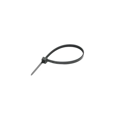 Fascetta, collare in plastica nero 3,6 × 150 mm, 100 pezzi/set Breckner Germany - immagine 3