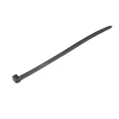 Fascetta, collare in plastica nero 7,6 × 200 mm, 100 pezzi/set Breckner Germany - immagine 2