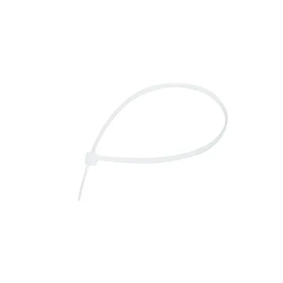 Fascette in plastica 3.5×250 mm – bianche – set da 100 pezzi Breckner Germany - immagine 3
