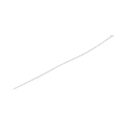 Fascette in plastica 3.5×250 mm – bianche – set da 100 pezzi Breckner Germany - immagine 2
