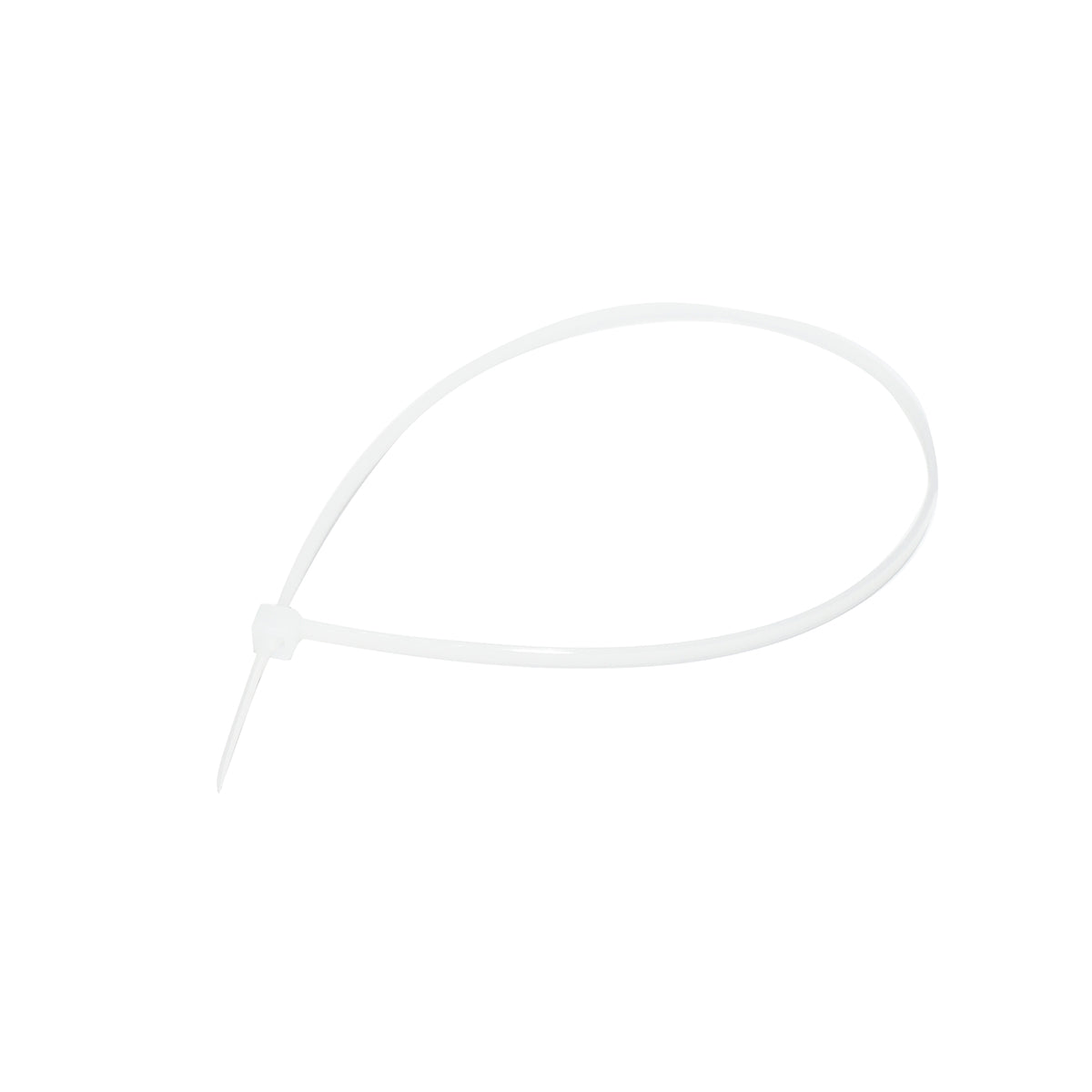 Fascette in plastica 3.5×300 mm – bianche – set da 100 pezzi Breckner Germany - immagine 3