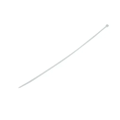 Fascette in plastica 3.5×300 mm – bianche – set da 100 pezzi Breckner Germany - immagine 2