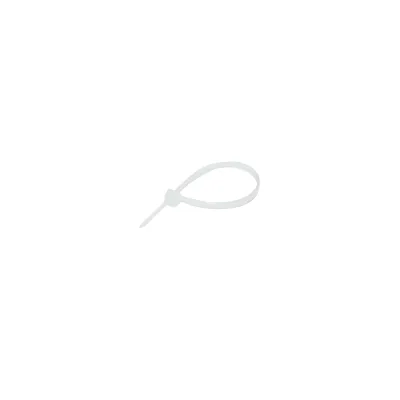 Fascette in plastica 3.6×120 mm – bianche – set da 100 pezzi Breckner Germany - immagine 3