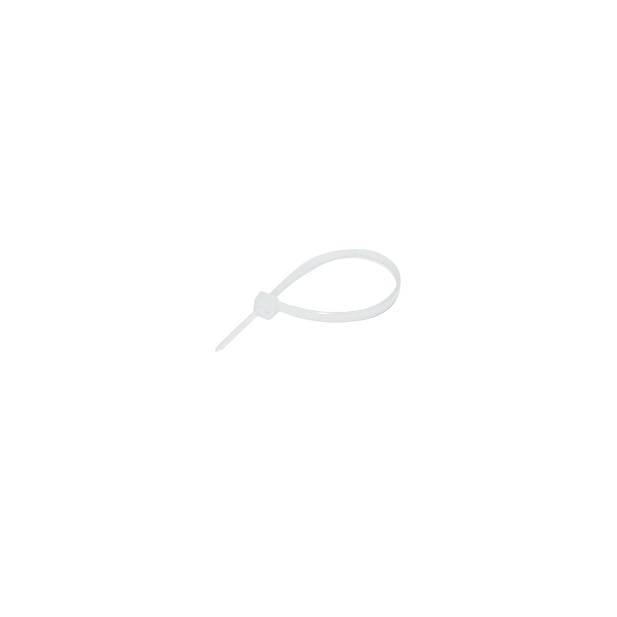 Fascette in plastica 3.6×120 mm – bianche – set da 100 pezzi Breckner Germany - immagine 3