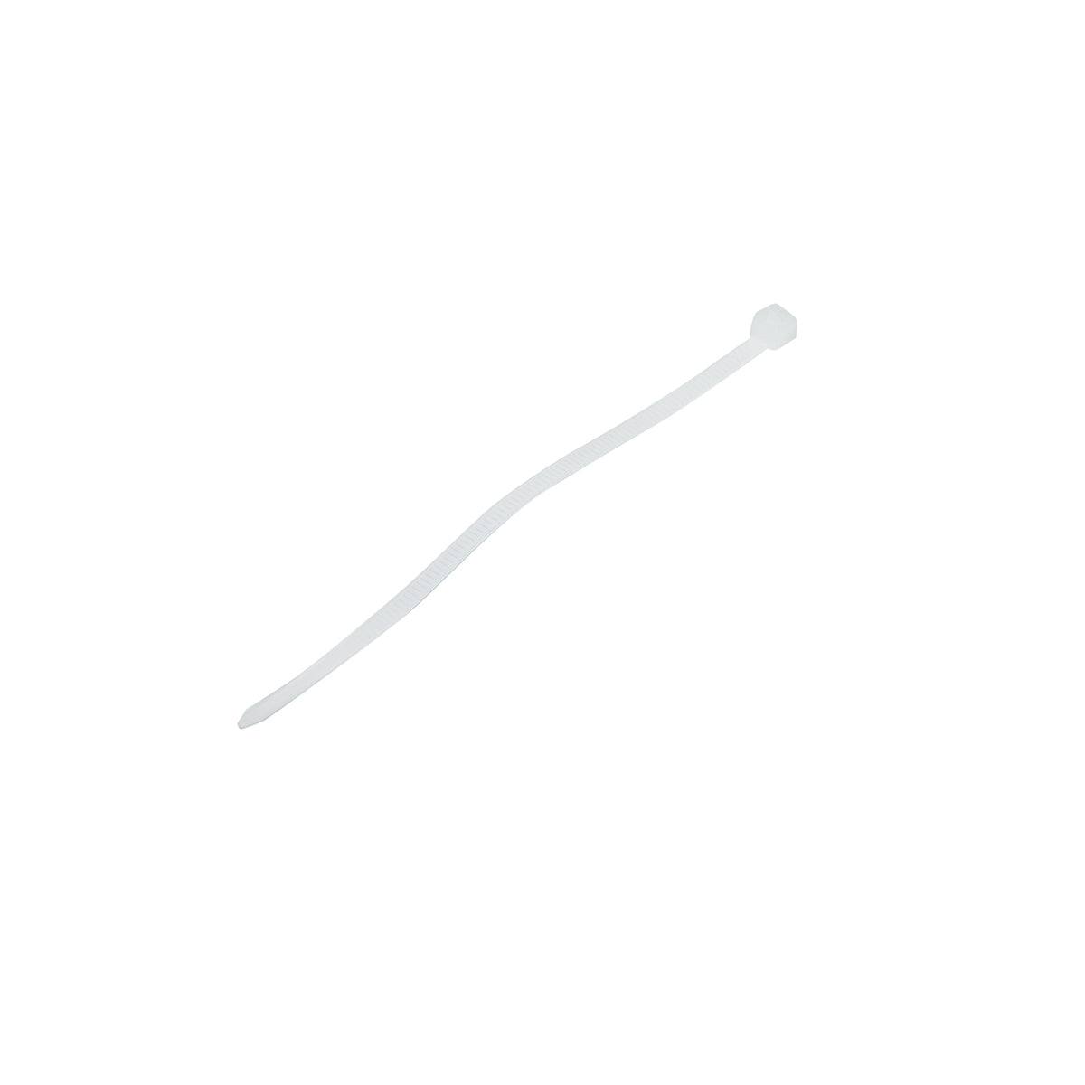 Fascette in plastica 3.6×120 mm – bianche – set da 100 pezzi Breckner Germany - immagine 2