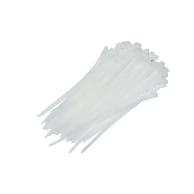 Fascette in plastica 3.6×120 mm – bianche – set da 100 pezzi Breckner Germany
