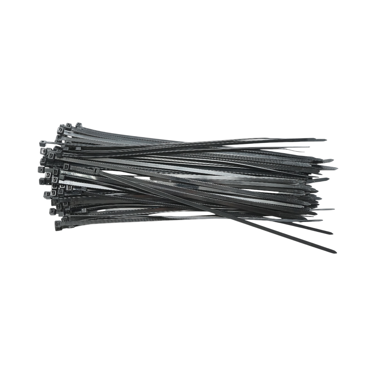 Fascette in plastica 4.7×300 mm – nere – set da 100 pezzi - immagine 2