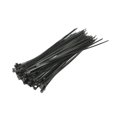 Fascette in plastica 4.7×300 mm – nere – set da 100 pezzi - immagine 3