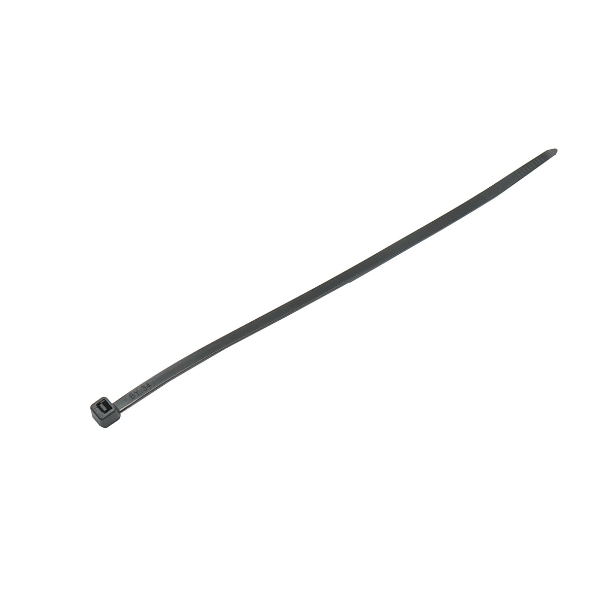 Fascette in plastica 4.8×200 mm – nere – set da 100 pezzi Breckner Germany - immagine 2