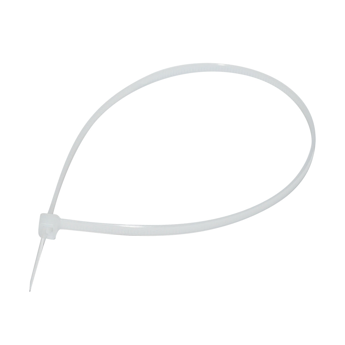 Fascette in plastica 4.8×360 mm – bianche – set da 100 pezzi Breckner Germany - immagine 3