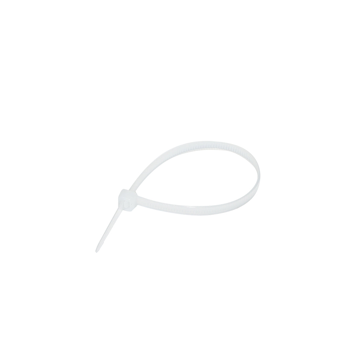 Fascette in plastica 5×200 mm – bianche – set da 100 pezzi Breckner Germany - immagine 2