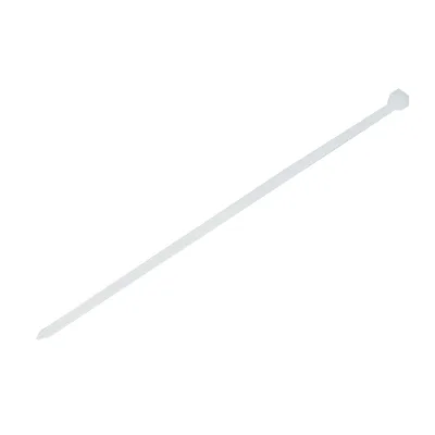 Fascette in plastica 5×200 mm – bianche – set da 100 pezzi Breckner Germany - immagine 3