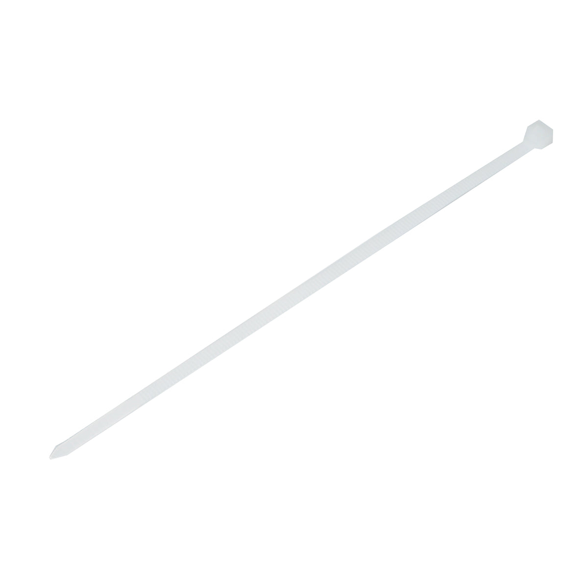 Fascette in plastica 5×200 mm – bianche – set da 100 pezzi Breckner Germany - immagine 3